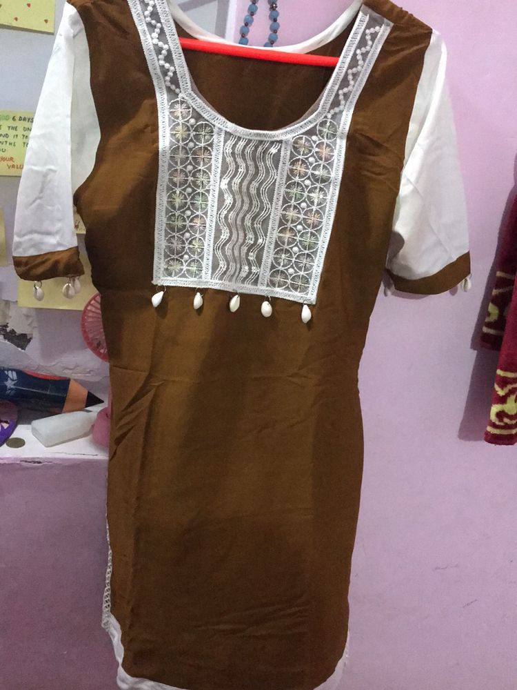 Mustard Kurti