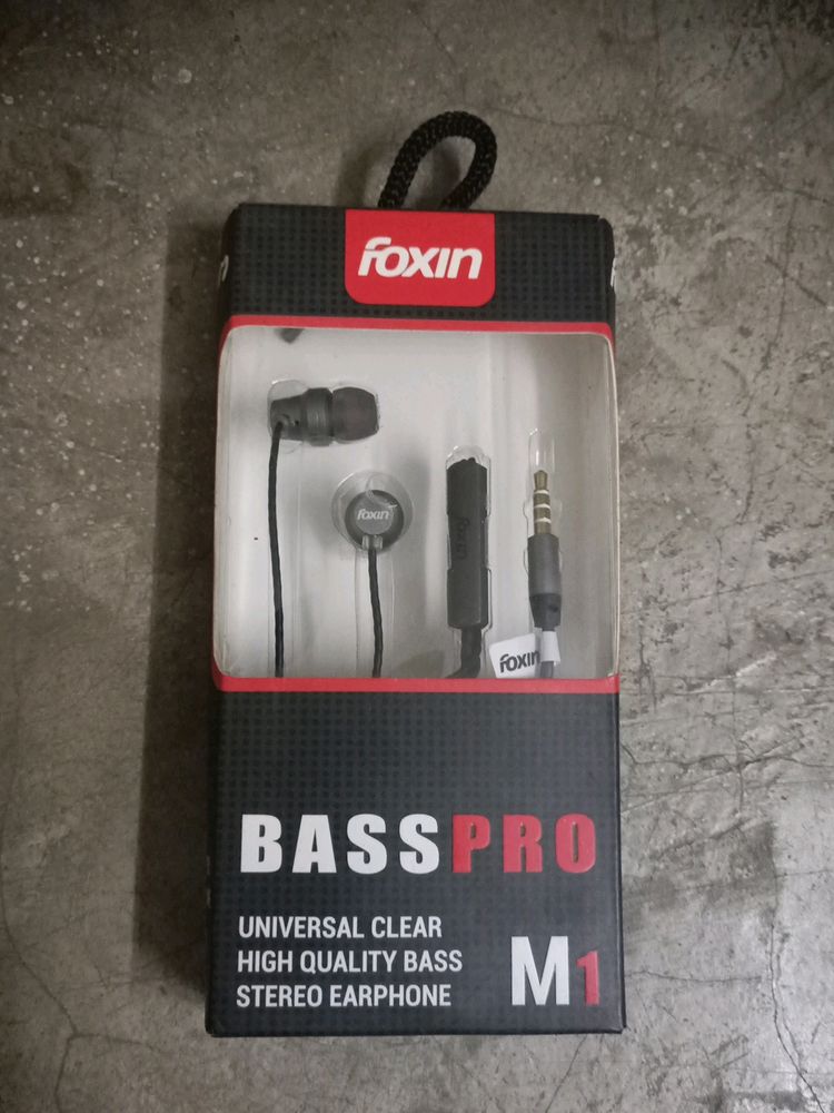 Foxin BASSPRO M1 EARPHONE