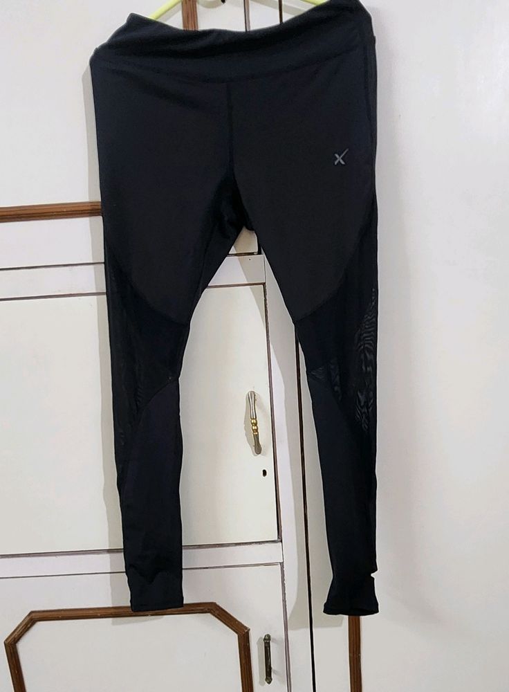 HRX Rapid Dry Black Gym Tights