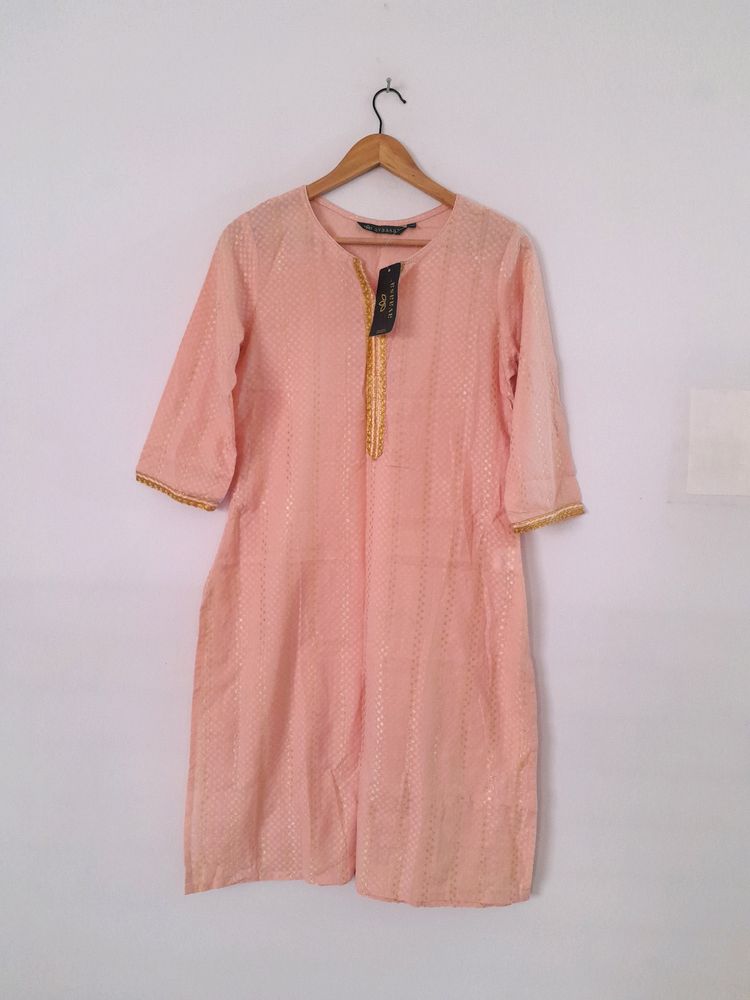 Pink Casual Kurta (Women's)