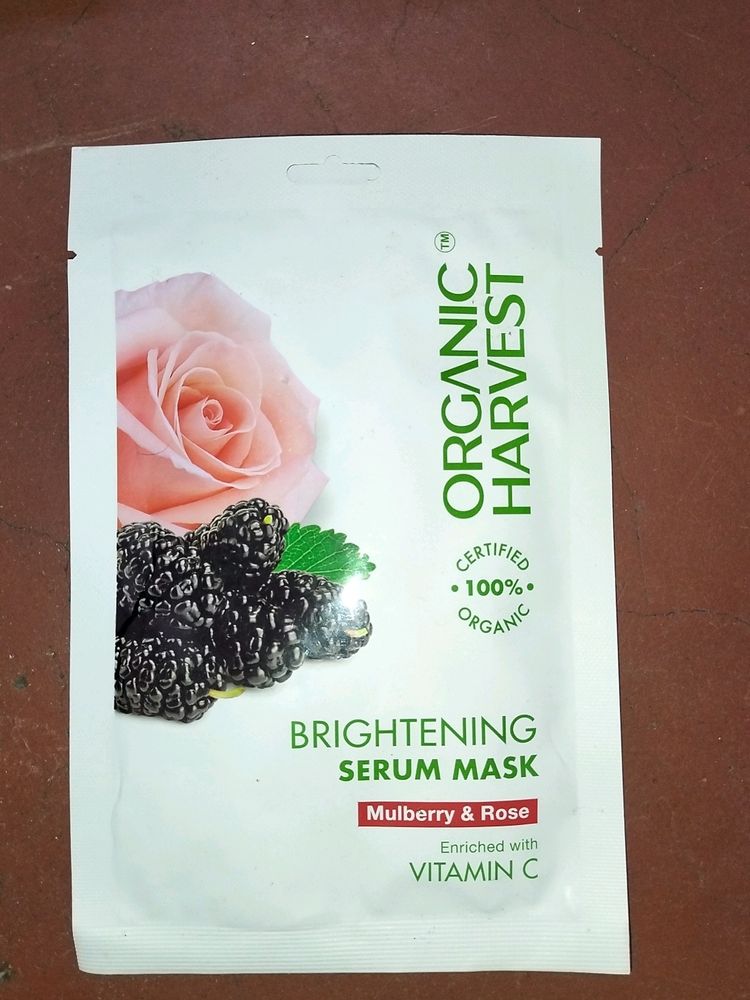 Organic Harvest Brightening Serum Sheet Mask