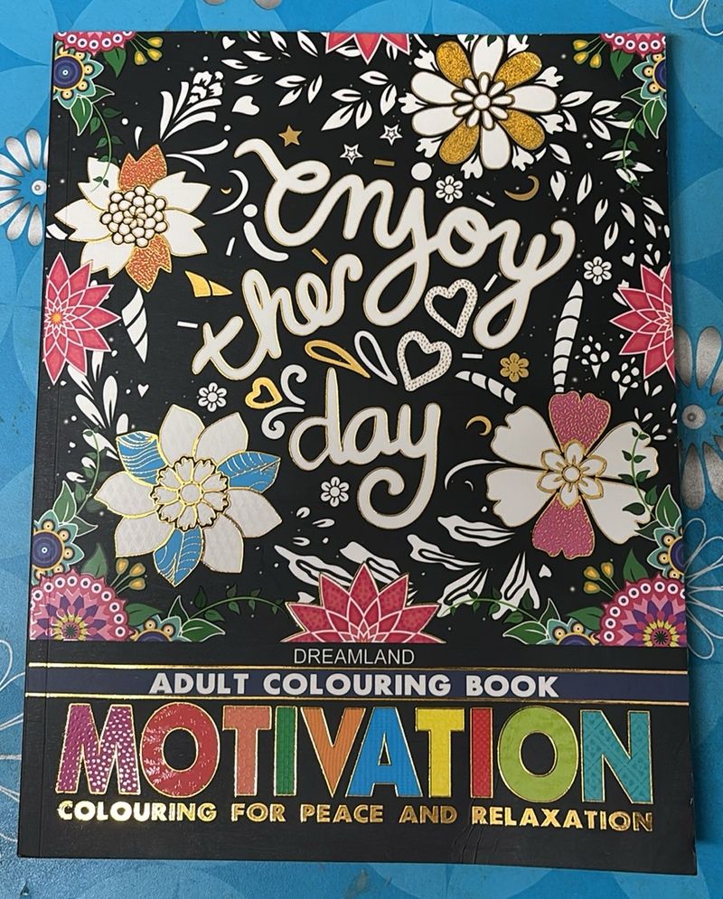 Bold Relaxing Colouring Book