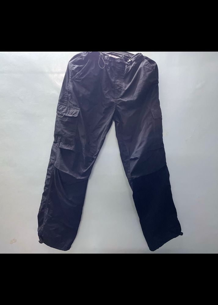 SBA 6 Pockets Black & BiegeParachute Pants