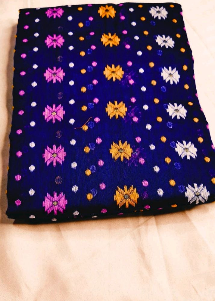 Soft Cotton Dhakai Jamdani Saree