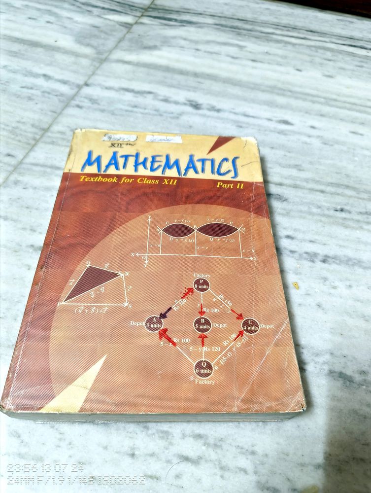 CLASS 12 MATHS BOOK NCERT