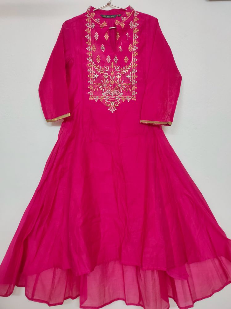 Rani Pink Kurta For Women