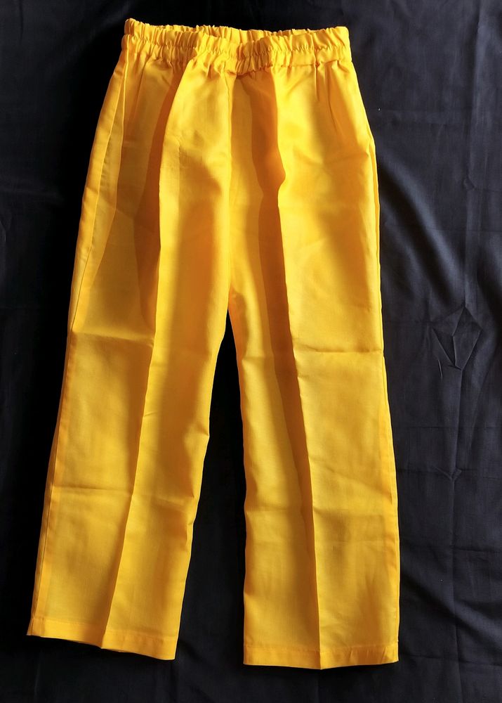 Yellow Pant For Women