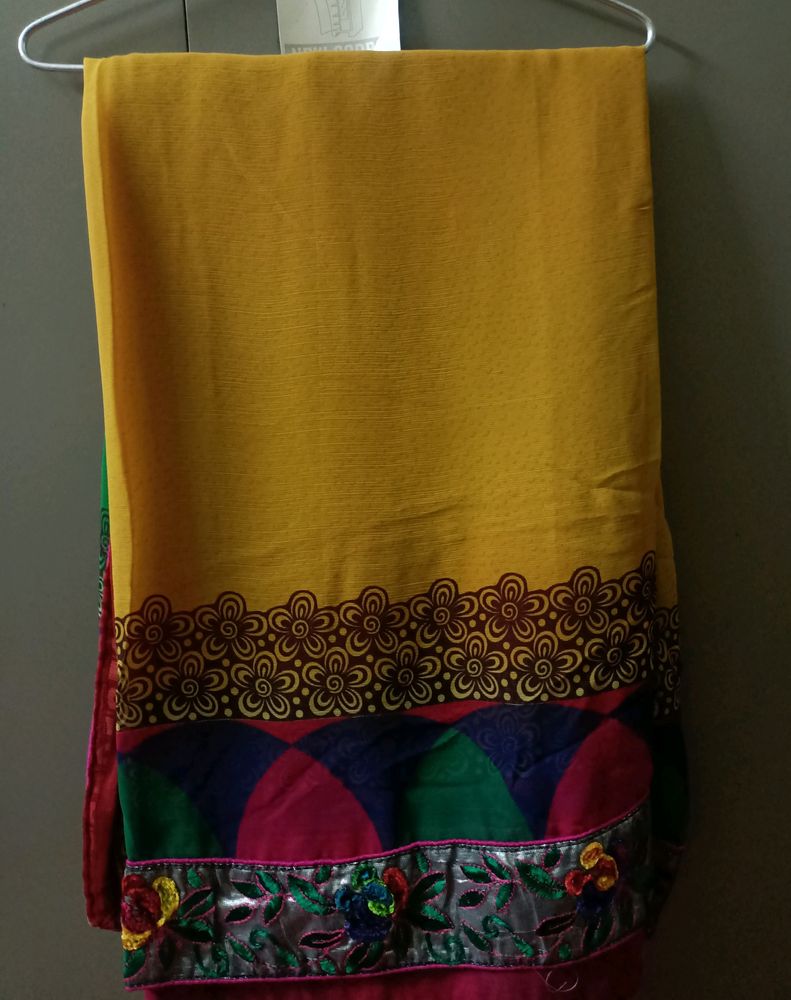 Yellow Saree