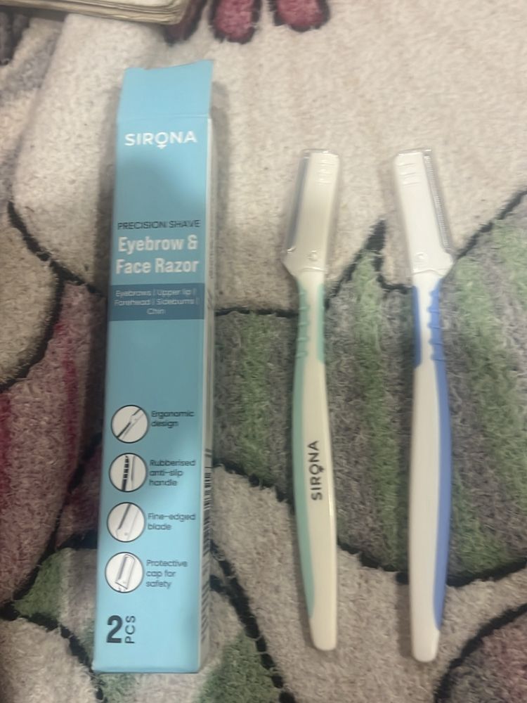 2 Sirona Eyebrow & Face Razor