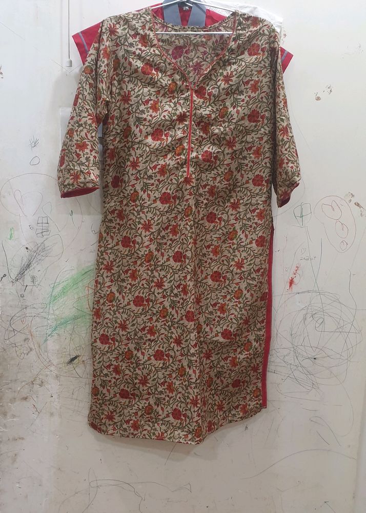 Kurta semi chanderi