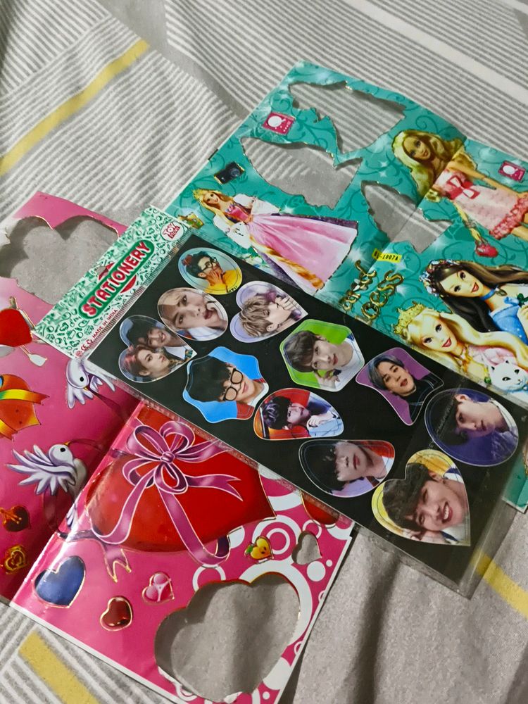 Combo Of 3 Sticker Set In Very Cheap Price Buy Now