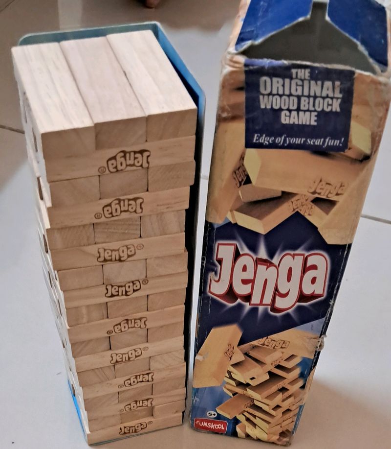 Funskool - The Original Wood Block Jenga