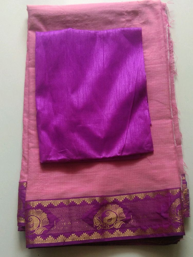 Pink Saree