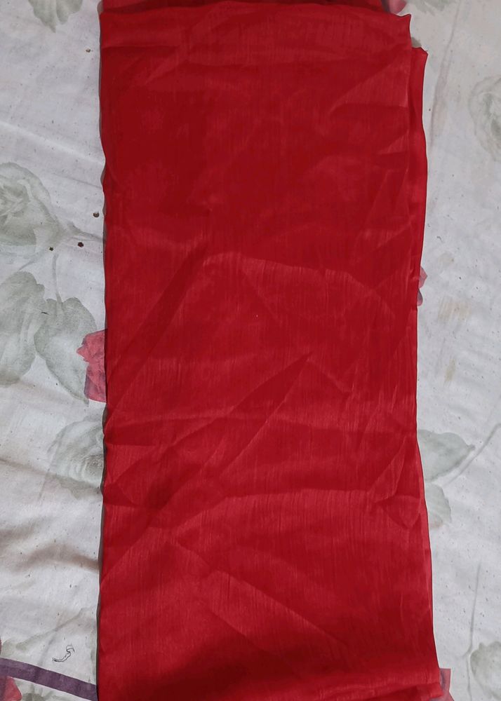 Cherry Red Dupatta