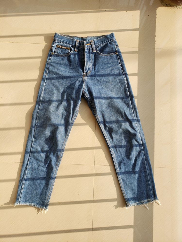 Dark Wash Mom Denim