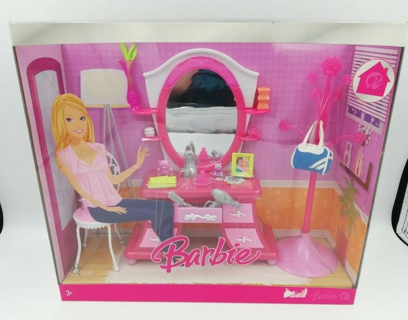 Barbie Doll Vanity Playset