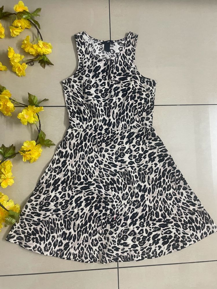 Animal Printed H&M Dress