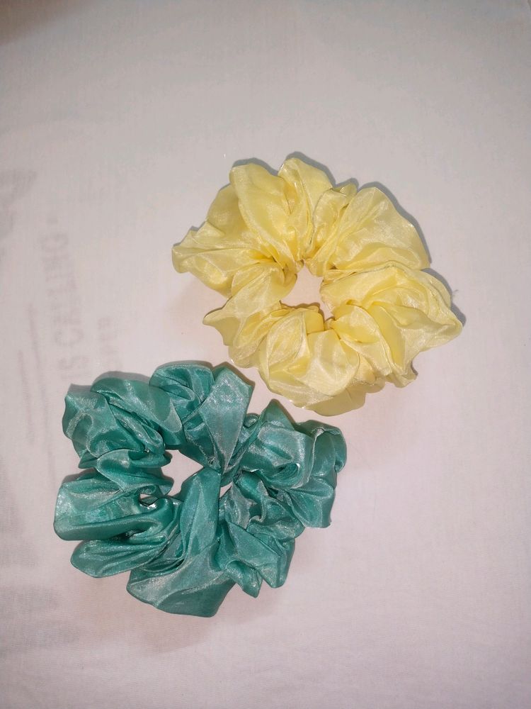 ORGANZA SCRUNCHIE pack Of 2