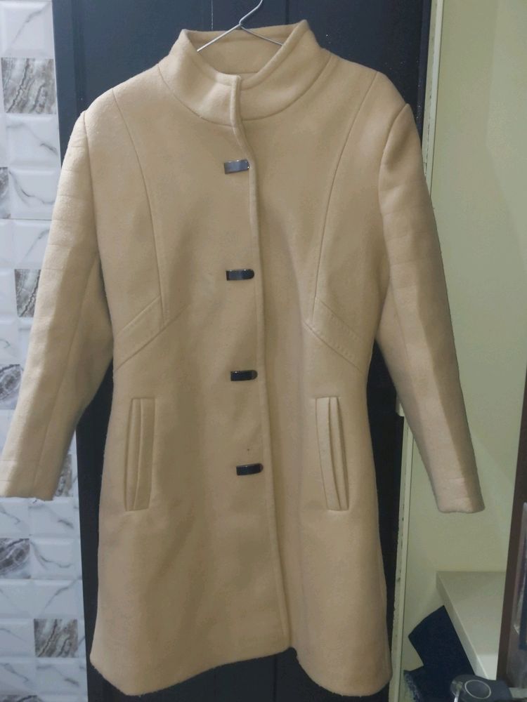 Skin Colour Trench Coat