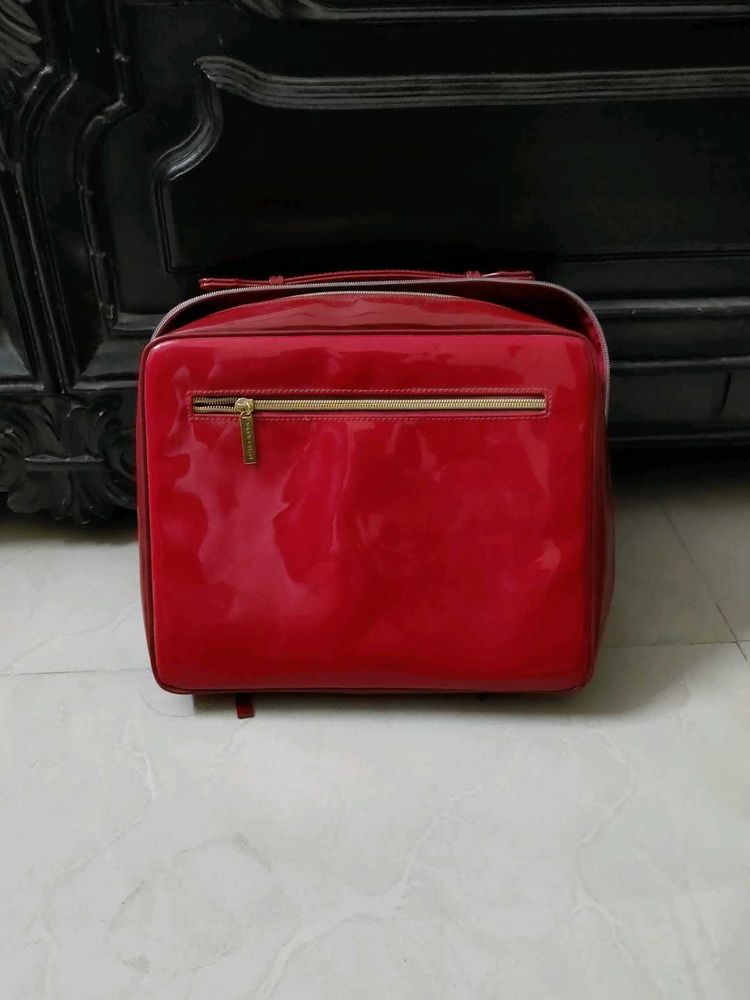 Estee Lauder Red Makeup Bag