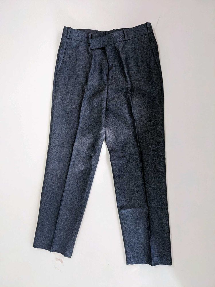 Men's Grey Formal Trousers (30)