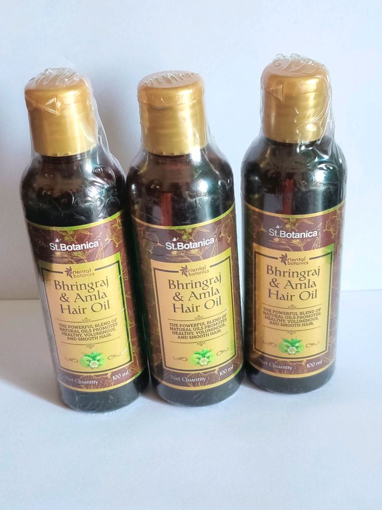 ST BOTANICA BRINGRAJ & AMLA HAIR OIL