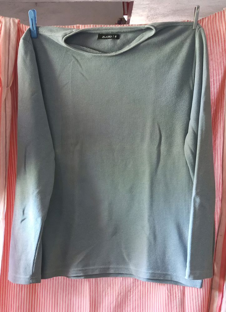 Grey Solid Tshirt