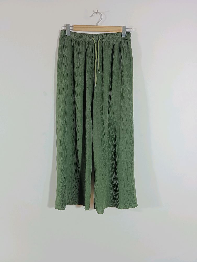 Olive Green Casual Pant(women)