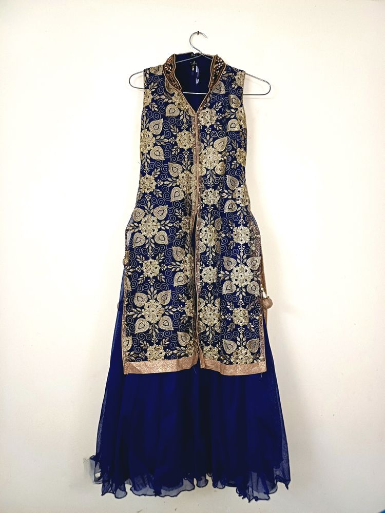 Navy Blue Ethnic wear For Girls