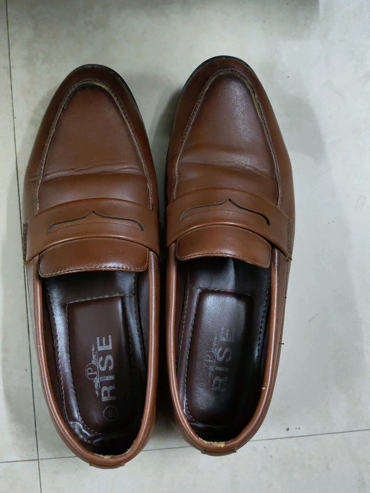 Brown Color Men Shoes