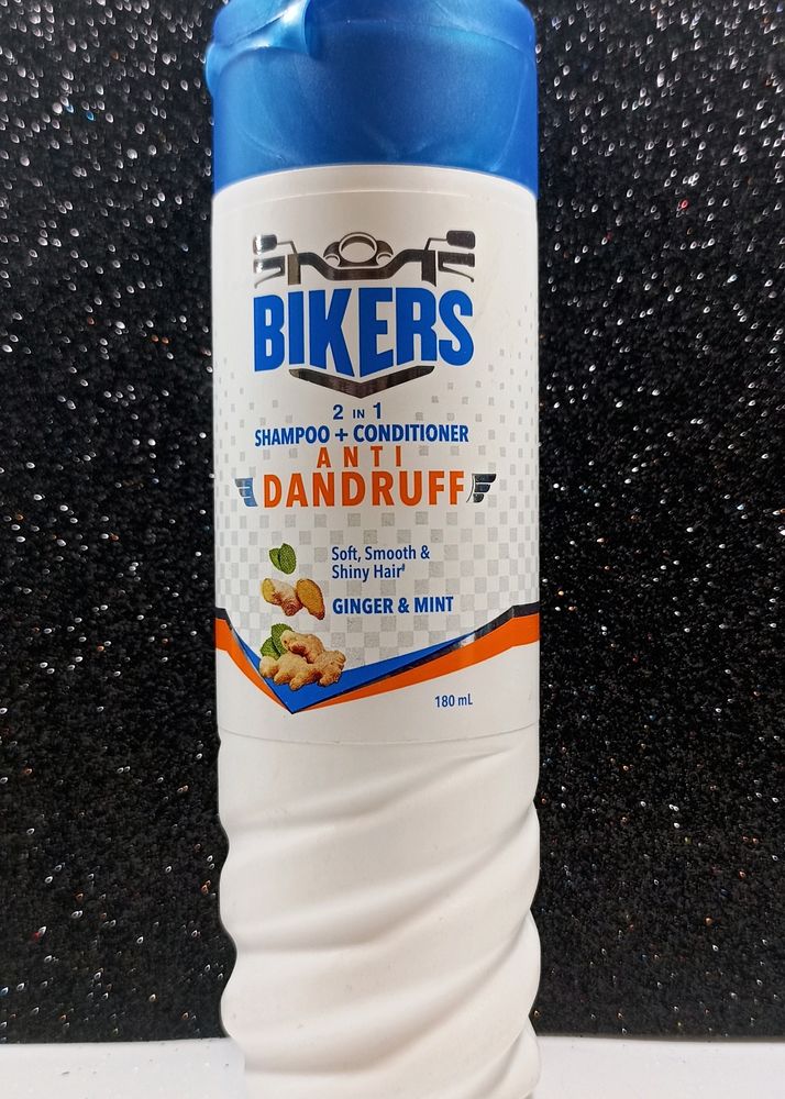 Bikers 2 In 1 Shampoo + Conditioner Ginger & Mint