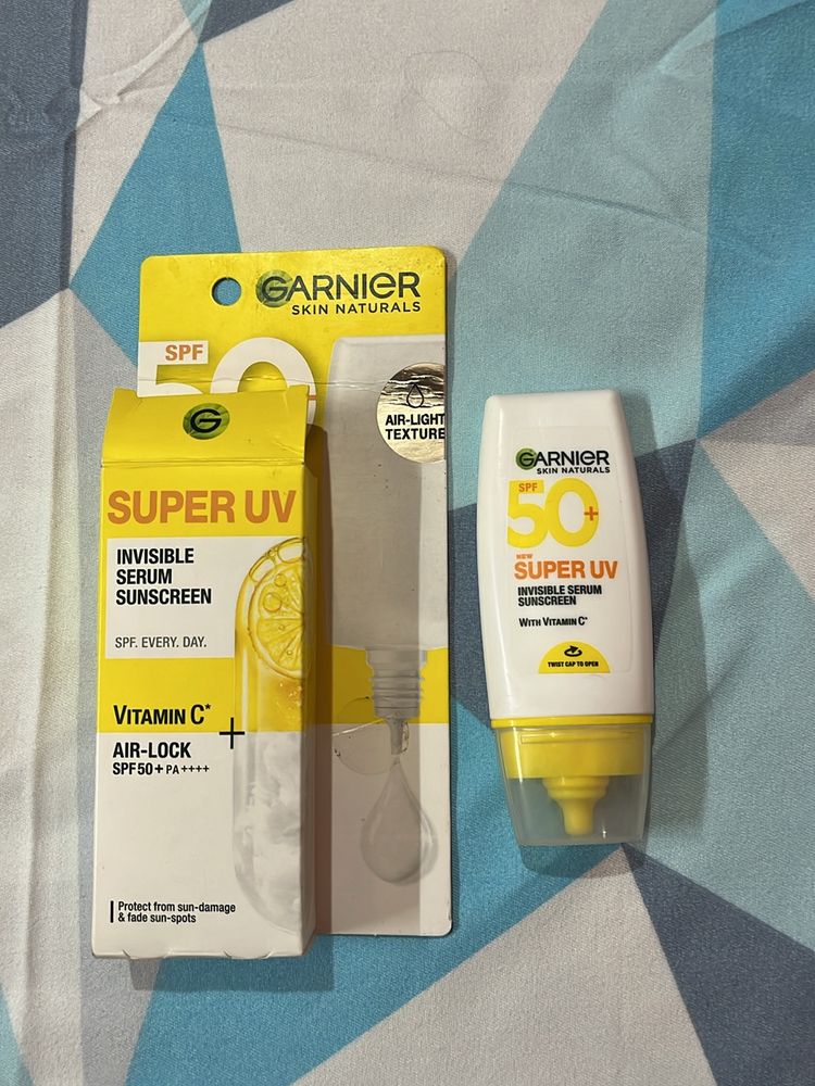 Garnier Supe UV Invisible Serum Sunscreen