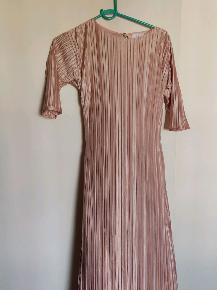 New Pleated Maxi Dress