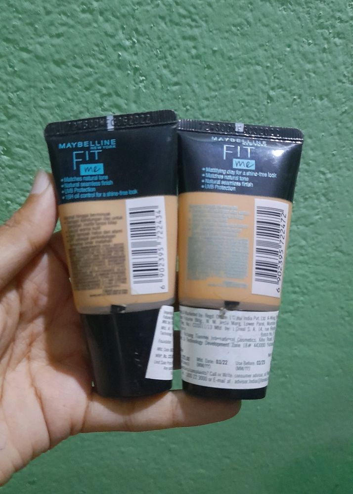 MAYBELLINE NEW YORK FIT ME FOUNDATION