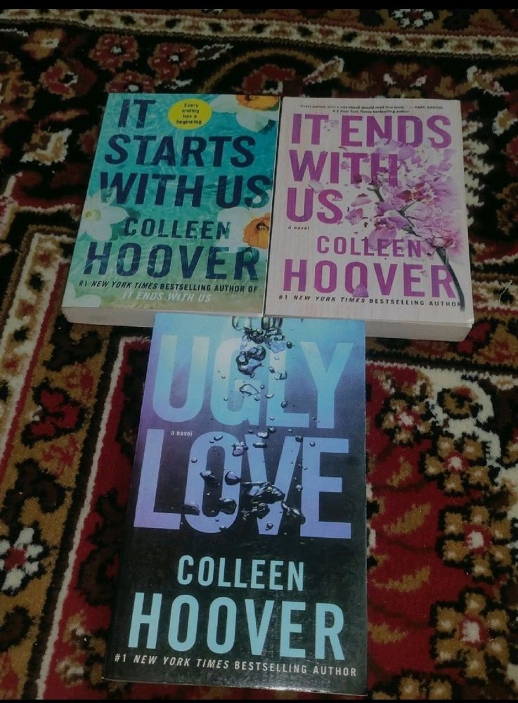 Colleen Hoover 3 Books Set Absolutely New Unused