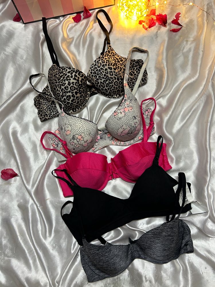 5 Pc Bra Combo