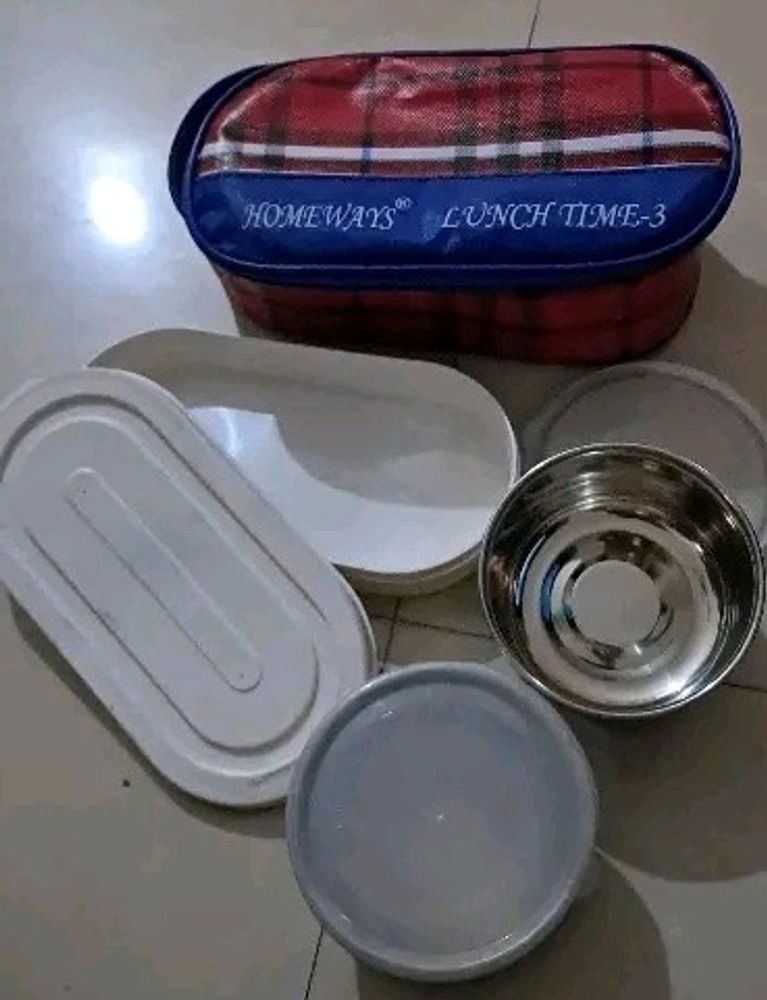 Tiffin Box With Bag🤩