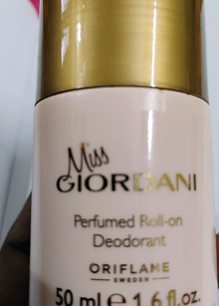 Miss GIORDANI Perfumed Roll On Deodarant 50ml