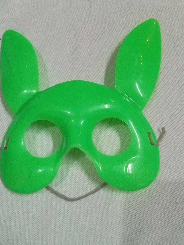 Kids Rabbit Ear Face Mask (Plastic)