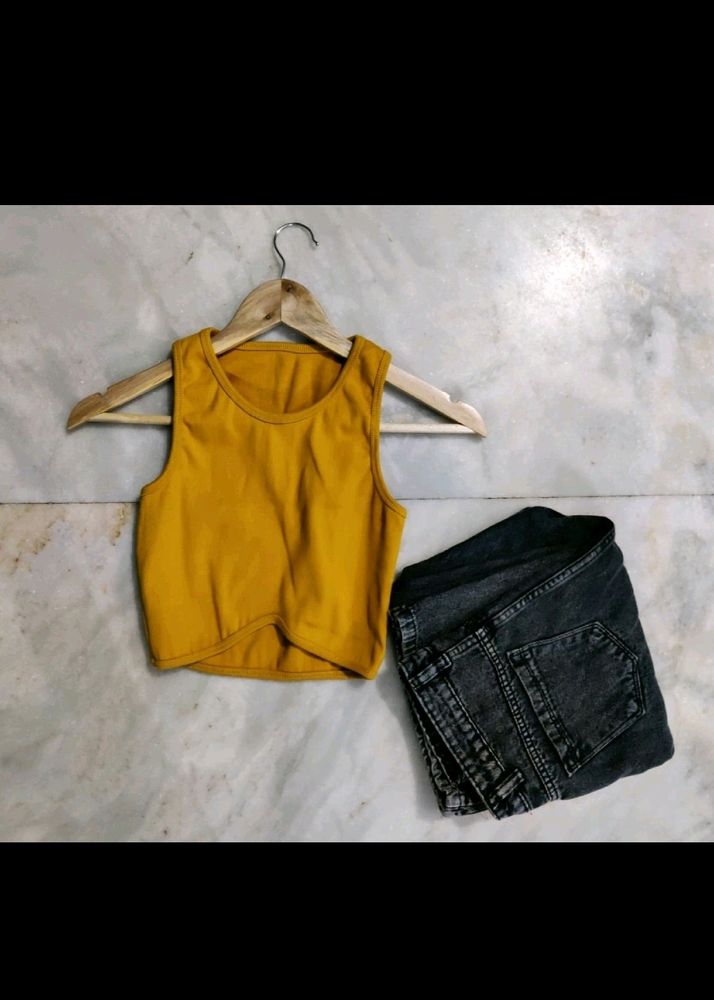 Yellow Tank Top🛍️