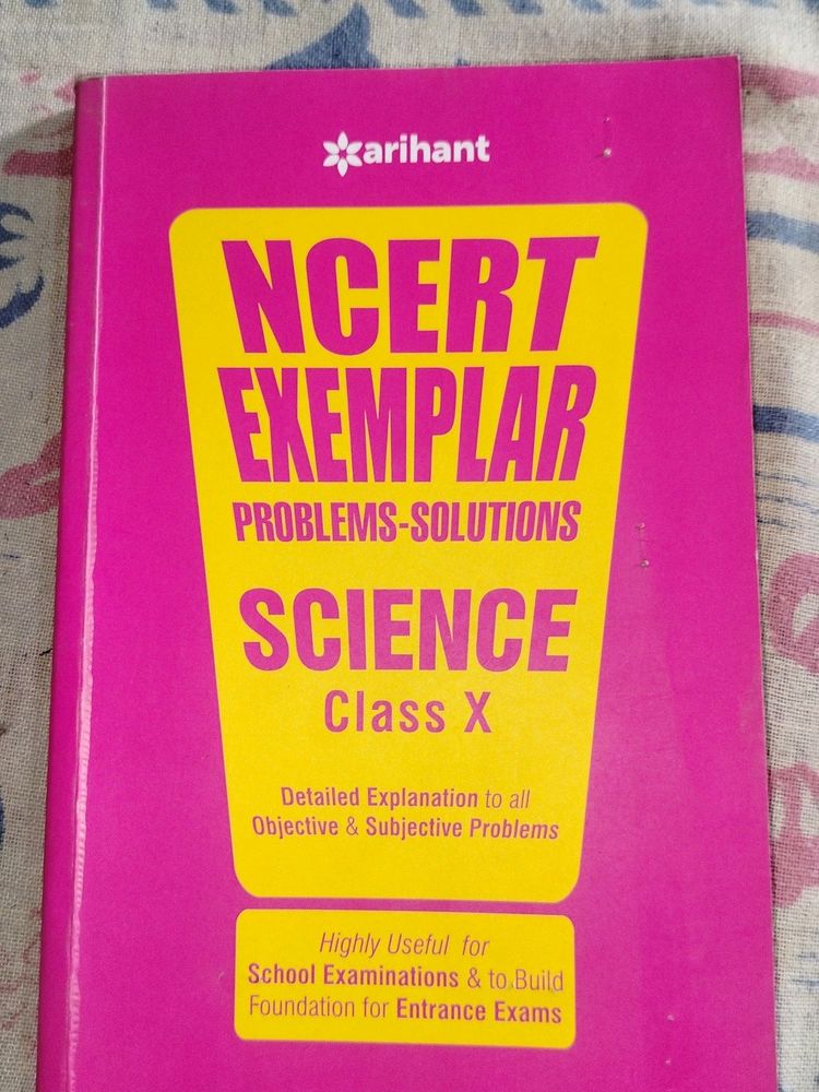 Arihant Class 10 Science NCERT exemplar