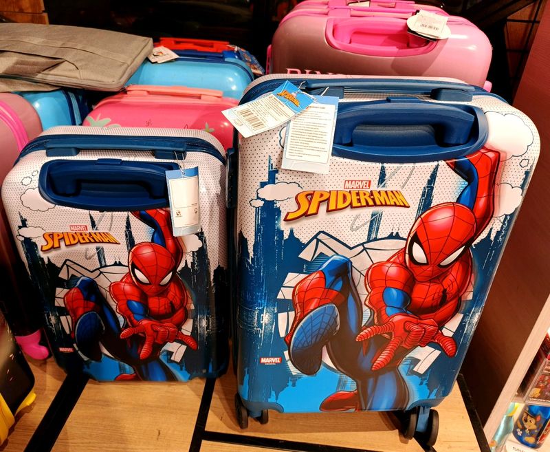 Kids Spiderman Man Medium Size Trolly