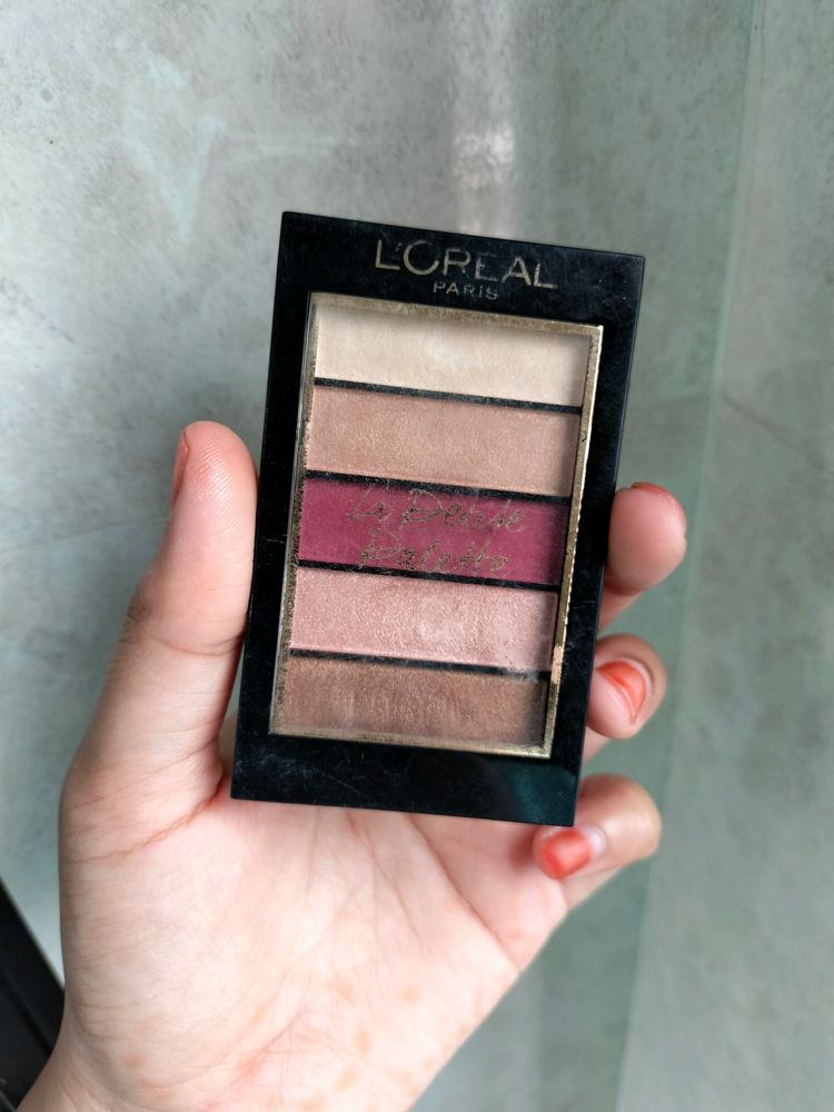 Loreal Paris La Petite Eyeshadow Palette-Nudist.