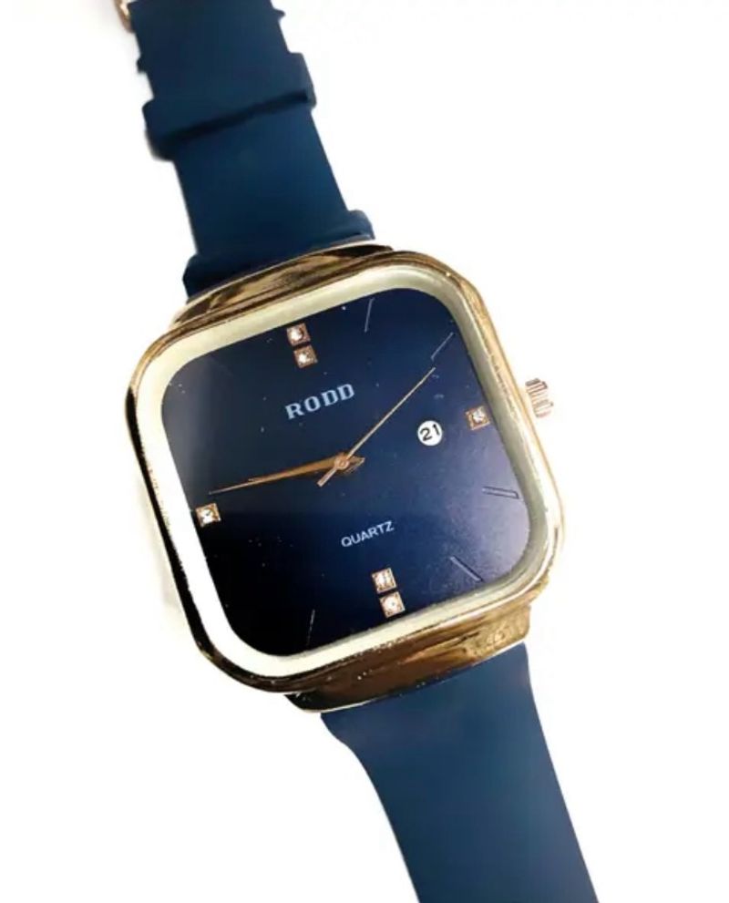 Classical blue rodd wrist watch