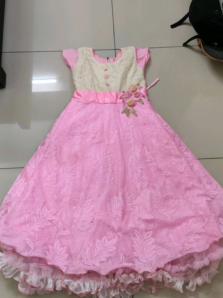 Casual Beautiful Pink Party And Occasion Wear