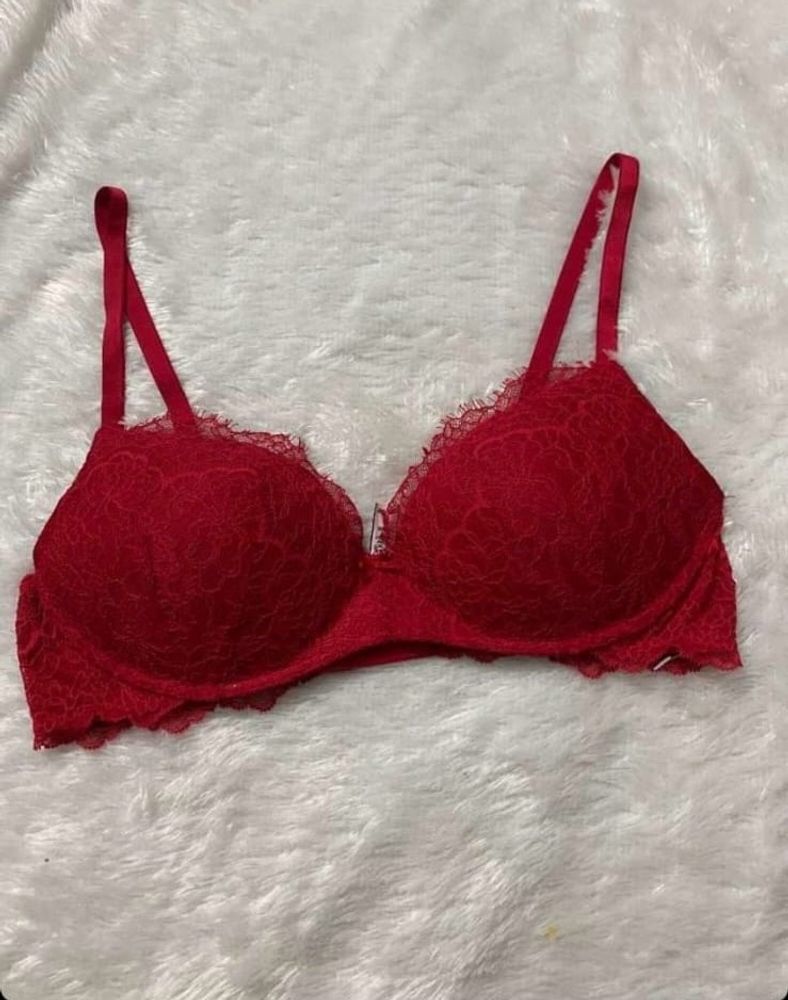 Victoria Secret Red Lace Bra