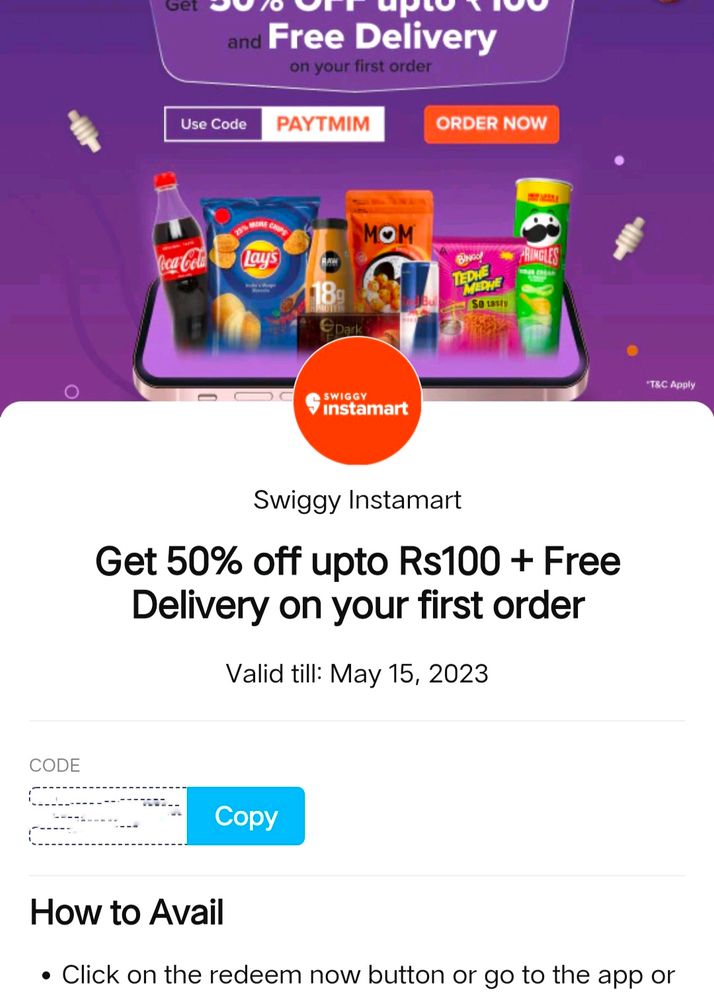 Swiggy Instamart