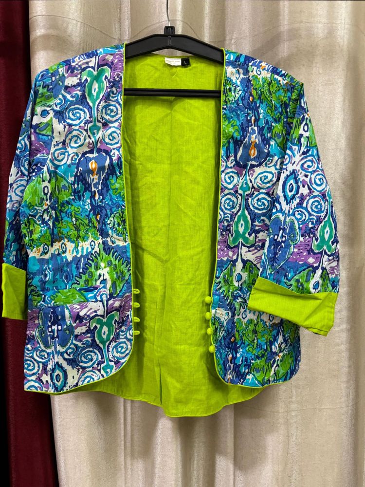 Multicolour Green Shrug