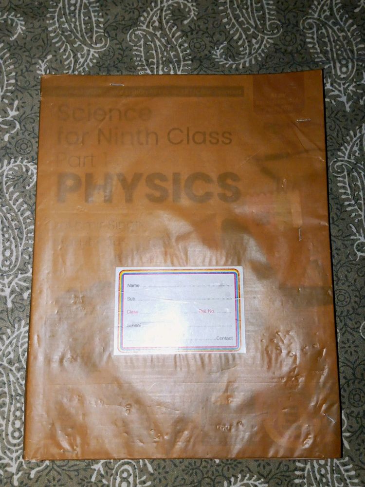 Physics Book For Class 9