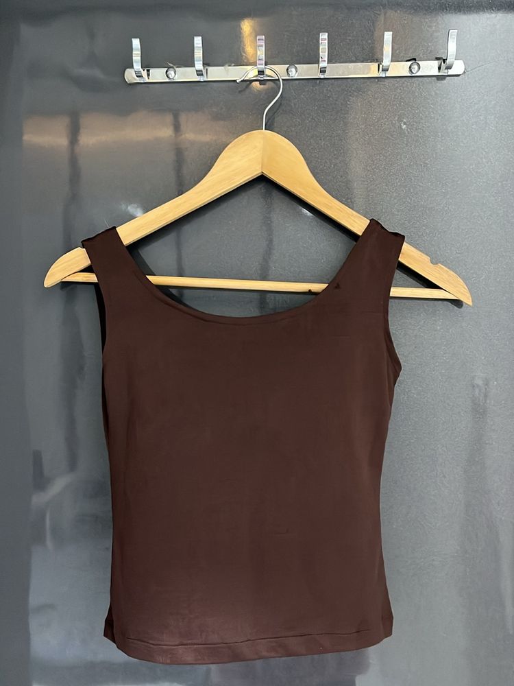 Brown Tank Top